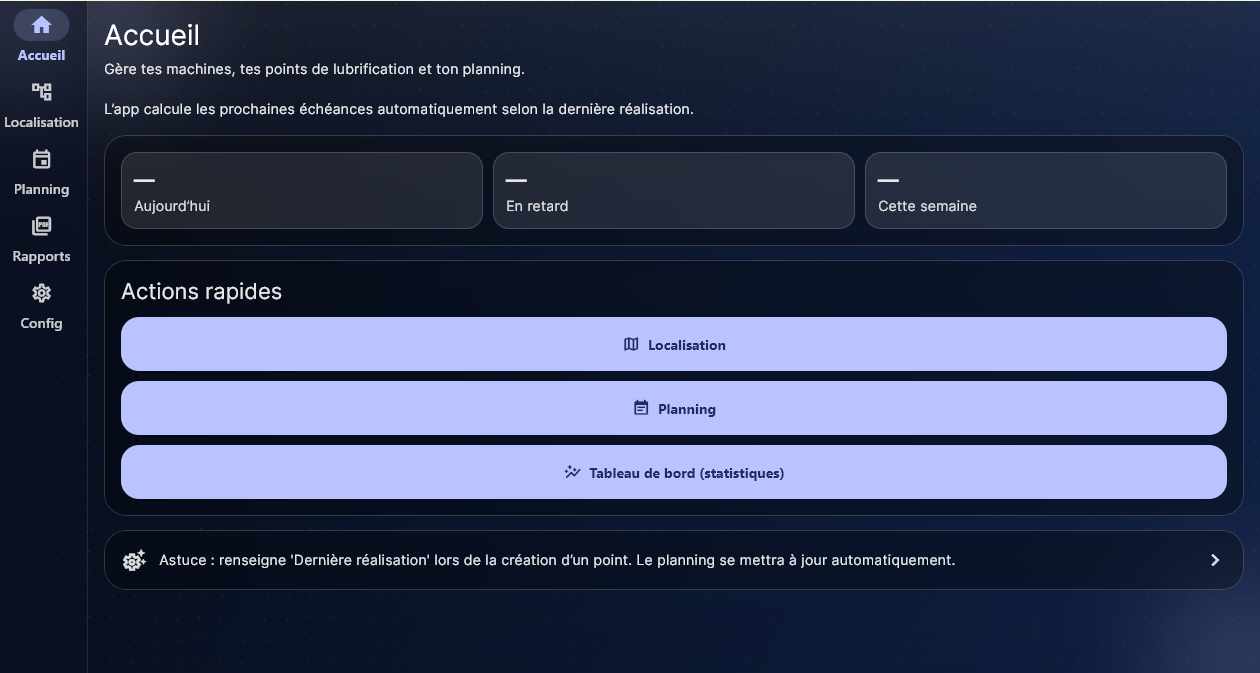 Aperçu application - écran 2